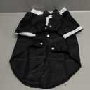 Dog Tuxedo, Dog Tuxedo Suit with Bow Tie, Pet Tuxedos for Small Dogs and Cats, Pet Wedding Attire Dress Up, Doggy Prince Bow Tie Shirt, Doggy Gentleman Apparel for Halloween, Engagement and Christmas 
37x25x26cm/14.5x9.8x10inch