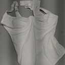 FeelinGirl Shapewear Bodysuits for Women Tummy Control Body Suits Deep V Neck Thong Body Shaper (Small, White)