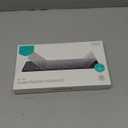 Nillkin Foldable Travel Keyboard with Touchpad & Number Pad, Bluetooth Wireless Portable Folding Full Size Keyboard with Trackpad for PC Laptop iPad Tablets Smartphone, Silicone Leather Cover, Black