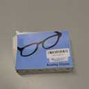 CLASAGA Progressive Multifocus Reading Glasses for Women, Pattern Print Blue Light Block Stylish Ladies Computer Readers 2.5 