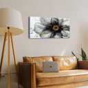 Black and White Gold Wall Art Abstract Flower Wall Decor Black and Gold Picture for Living Room Modern Office Home Decorations Minimalist Modern Marble Canvas Painting Prints Poster Artwork 20x40