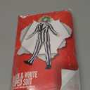 Morph Kids Black And White Striped Suit Costume Halloween Costume For Boys Halloween Costume (Large)