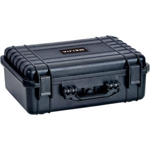 MEIJIA Funda protectora impermeable IP67 porttil para todo tipo de clima, funda rgida para cmara con espuma personalizable, proteccin perfecta de cmara, drones, pistolas, lente, equipos, negro, 18.5 x 14.06 x 6.93 pulgadas