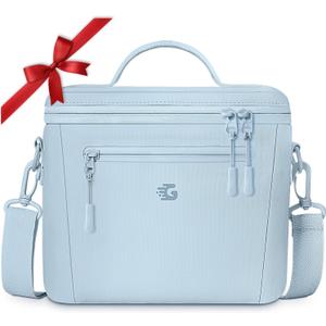 GLORIEROO Insulated Lunch Box Bag Women Girls - Waterproof Leakproof Lightweight Reusable Cooler for School Work Picnic - Back to School