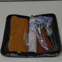 Gimars Titanium Coated Professional 6 in 1 4CR Stainless Steel Dog Grooming Scissors with Safety Round Tip, Heavy Duty Pet Grooming Scissor for Dogs, Cats and Other Animals, Blue