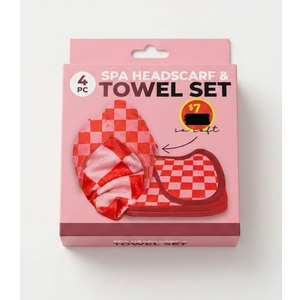Spa Headscarf Towel Set