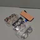 CCVOO Oprah Style Reading Glasses for Women, Stylish Eyeglasses, Blue Light Readers for Women, Cheaters (A1 Mix)