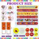 120 Pcs Hispanic Heritage Month Decorations Giveaways Bulk, National Hispanic Heritage Month Accessories, Latino Heritage Month Party Favors for Spanish Festival Supplies Celebrations Gifts Prizes