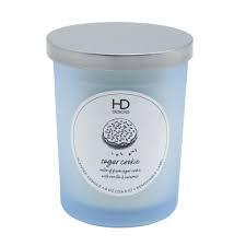 HD Designs Sugar Cookie Scented Blue Solid Jar Candle, 8 oz 