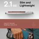 MOFT Magnetic Wallet Stand Compatible with iPhone 17/16/15/14/13/12 Series, Angle Adjustment & Magsafe Compatible MOVAS Phone Stand,Sienna Brown