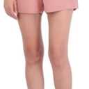 Pacific Trail Ladies' Elastic Waist Band Side Pockets Casual Shorts (X-Large, Vintage Pink)