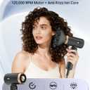 Travel Hair Dryer, Dual Voltage Mini Ionic Blow Dryer for Fast Drying, Compact Lightweight Hair Dryer with Magnetic Diffuser for Home & Travel, Portable Hairdryer International 110-240V (Black) (EXP 06/22/30)