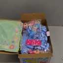 Dollhouse with 4-Story 11 Rooms, Dream Gift Princess Doll House Playset with Furniture, Blue Toddler House with Pool Slide for 3 4 5 6 7 8 9 10 Year Old Girls Kids