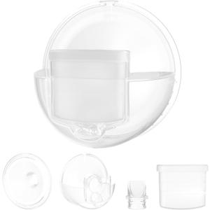 Paruu P10 Full Set Collector Cup, Original Breast Pump Parts, Wearable Breast Pump Replacement Accessories, 1 Set