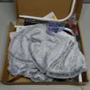 Idepet Cat Window Perch Cordless Foldable Cats Hammock Bed with Interactive Toys,Suction Cups,Reversible Cover Keep Pets Cool Warm for Summer Winter,Indoor Kitten Resting Seat(Gray&Black, 1 Pack)