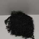 quickwig Quick Wig Curly Lace Front Wigs Short Kinky Curly Wig 1341 HD Glueless Lace Curly Wig Black Synthetic Lace Wigs for Women Deep Wave Wig (1B) (Black)