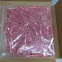 100PCS Pink Clothes Pins for Baby Shower Games Girl, Acrylic Clothes Pin Bulk, 1.4 Inch Mini Clothespins for Photos, DIY Crafts, Baby Shower Game Prop, Party Decorations Favors