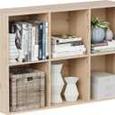 Wooden Cube Storage Organizer with Closed Back Panel, 11in Cube Shelf Opening, Bookshelf, Display Shelf,Closet Cabinet for Home and Office (White Oak, 6-Cube 35.98L*9.45W*24.09H)
Visit the VDNEND Store
