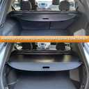 Trunk Cargo Cover for Chevy Chevrolet Equinox GMC Terrain 2018 2019 2020 2021 2022 2023 2024 2025 Retractable Rear Trunk Cargo Luggage Security Shade Cover Shield Waterproof Upgraded Version (Black)