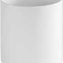 Lartzell Plant Pots, 5.9 Inch White Ceramic Planters for Indoor Outdoor Plants, Flower Pot with Drain Hole, Modern Matte Planters for Home Office & Decor, LUS01B0259