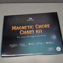 Magnetic Dry Erase Chore Chart for Kids with 34 Chore & Title Magnets, 49 Star Incentive Magnets, Storybook - Reward, Behavior, and Responsibility Chart for Toddler and Kids at Home