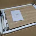 Rattan Night Stand Set of 2 Farmhouse Black Side Table with Drawer and Storage Shelf Boho Bedside Table for Bedroom End Tables (2, Light Oak)