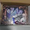 Fsolis Book Nook Kit DIY Miniature House Kit, 3D Wooden Puzzles for Adults Booknook Magic Bookshelf Diorama Decor Decoratvie Bookends Tiny House Gifts for Women Teens Book Lovers(Nebula Common Room)