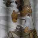 Willow Tree Nativity Starter Figures with The Three Wisemen Plus Metal Stars, 14-Piece Set