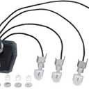 GasSaf Igniter Kit Replacement for Weber 7629 Genesis E310 E320 E330 EP310 EP320 S310 S330 Series Grills (2011- Newer) (Front Mounted Control Panel) (4 Outlet)