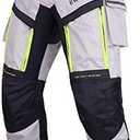 HWK Motorcycle Pants Cargo Pants Work Pants for Men Adventure Hi-Vis All-Purpose, XL