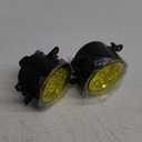 3.5 Inch Fog Light Bulb Pair For Nissan Frontier 2005-2019 LED Front Bumper Fog Lights Lamp Yellow Lens,3500k Yellow,Pack of 2