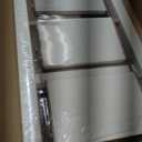 3 Step Ladder, Folding Step Stool with Wider Pedal, Anti-Slip Feet & Non Slip Stripes, Aluminum Sturdy Material, 300Lbs Capacity, Elegant Look of Cream Chocolate Better Matches Your Home