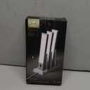 EZVALO Under Cabinet Lighting with Charging Station, Rechargeable Motion Sensor Light Indoor, Dimmable Closet Lights Wireless, 6500K, Motion Activated Under Counter Lights for Kitchen,Pantry(3 Pcs) (Cool White)