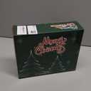 Christmas Bow, Christmas Tree Topper Bows, 18x14'' Large Fluffy Green Bow Christmas Decorations with Red Bows, Christmas Wreath Bows Hanging Ornaments for Holiday Front Door Wall Window Fireplace