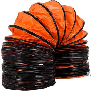 VEVOR 16 FT PVC Flexible Duct Hosing for 12 INCH Exhaust Fan (12IN 16FT)