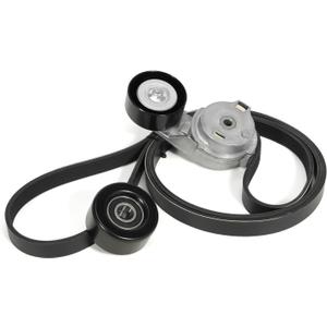 90K-38178A Drive Belt Tensioner Idler Pulley Kit Fit for Chevy Colorado 04-12, GMC Canyon 04-12, Hummer H3 06-10, Isuzu i-280/290/350/370 06-08 Replace Part K060916A, 38178, 36301