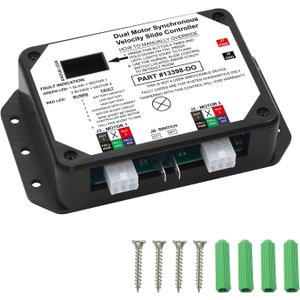 13398-D0 13398-C2 Dual Motor Synchronous Velocity Slide Controller for Lippert in-Wall Slide-Out On Rv, Controller V-Sync II Replacement Part