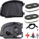 595658 593260 Air Filter Cover Base Assembly Kit | Compatible with Briggs and Stratton Models 103M02 104M02 104M05 09P700 093J02 Lawn Mower Engines (8pcs)