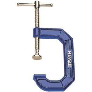 IRWIN Quick-Grip C-Clamp, 6", 225106, Blue