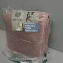 Memory Foam Chair Cushion Ultra Soft Thick Chenille Seat Pad with Slow Rebound Latex Core Washable Chair Cushion with Zipper for Office/Dining/Car Chair (Pink, 18x18 in)