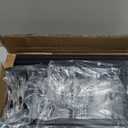 Narrow Side Table for Small Space Set of 2,3-Tier Small End Table with Shelf Holder, Slim Nightstand, Skinny Snack Couch Table in Living Room, Bedroom, Study, Kitchen and BalconyBlack