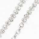 YooAi Rhinestone Belt Womens Formal Dress Belt Diamond Bling Wedding Bridal Belt (Gray) Fit Waist 24" - 30" In