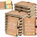 INSADA Christian Prayer Journal Bulk Spiral Notebook with Sticky Notes Small Notepad, 4.13x 5.43,for Friends Family religious Christmas Gifts (20 sets)