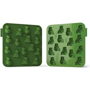 Siliconezone Panda Mold for Chocolate, Butter, Sugar Green, 6.9in