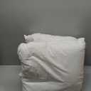 Artscope Synthetic Down Pillow Insert, 20x20 Down Alternative Throw Pillow Insert. Ultra Soft Fluffy Sleeping Pillow with 100% Cotton Cover, Decorative Pillows Set of 2-White