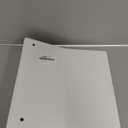 Avery Standard View 3 Ring Binder, 2" Round Rings, 375-Sheet Capacity, 2.8 Inch Wide Spine, 1 White Binder, Ideal for Lightweight Organization and Occasional Referencing (05731)