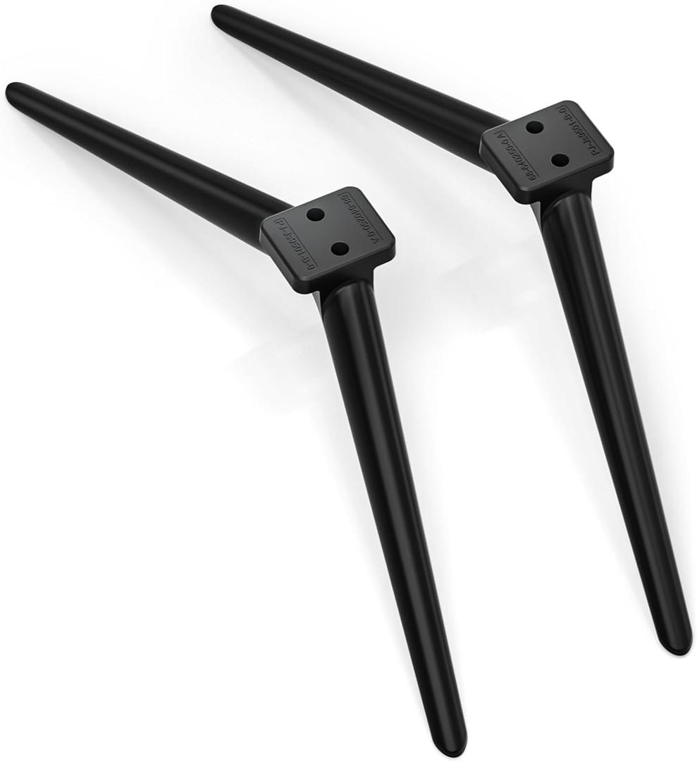 Dinghosen Metal TV Legs for TCL TV Stand Legs 70" 75" 70S446 75S451 75S453 75S455 75S421 75S423 75S425 75S431 75S435 75S433 75S555 75S551 75S553 75S446 75S434, Replacement for Roku TV Stand