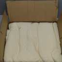 84 Inch Christmas Tree Skirt Extra Large White Vintage Chunky Xmas Knitted Tree Skirt Giant Braided Cable Knit Rustic Farmhouse Xmas Ornaments for Home Merry Christmas Holiday Winter Party Decorations