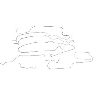 Dorman 919-219 Stainless Steel Brake Line Kit Compatible with Select Chevrolet/GMC Models (OE FIX)