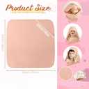 Preboun 6 Pcs Muslin Hooded Baby Towels and Washcloths 32"x 32" Cotton Newborn Bath Towel Anti-Shrink Infant Baby Blankets with Hood 12"x 12" Washcloths for Girl Boy Toddler(Pink,Dark Purple)